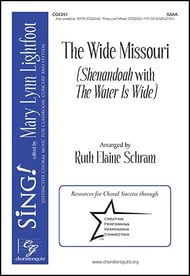 The Wide Missouri SSAA choral sheet music cover Thumbnail